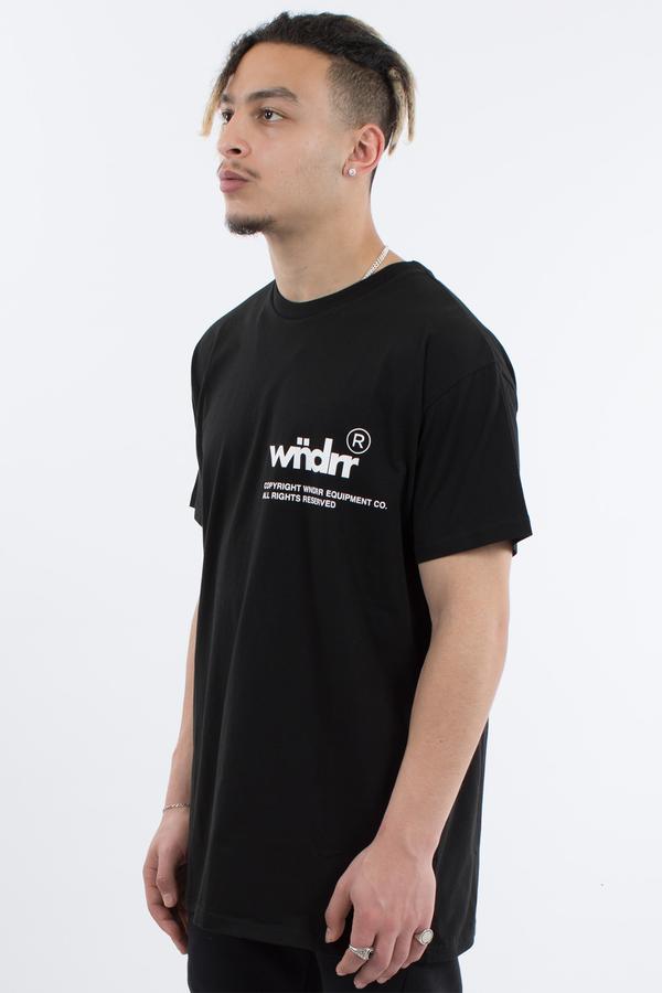 WNDRR Offcut Custom Fit Tee - Black
