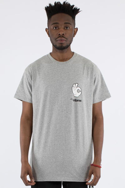 WNDRR Oh Kay T-Shirt - Grey Marle - Forestwood Co