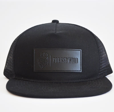Forestwood Leather Label - Black - Forestwood Co