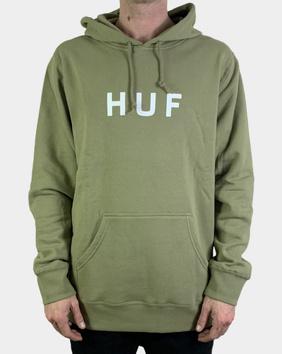HUF Essentials OG Logo Hooded Sweat