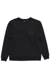 Afends Hollow Crewneck - Faded Black - Forestwood Co