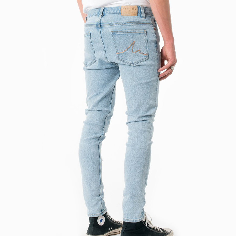 Afends Junkie Jeans - Stone Blue - Forestwood Co