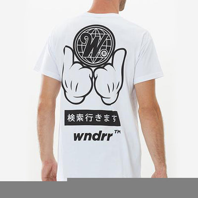 WNDRR Point Tee - White - Forestwood Co