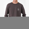 Afends Question Crewneck - Faded Black - Forestwood Co