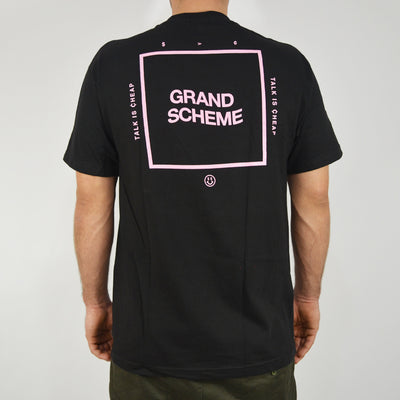 Grand Scheme - Talk is Cheap Tee - Black - Forestwood Co